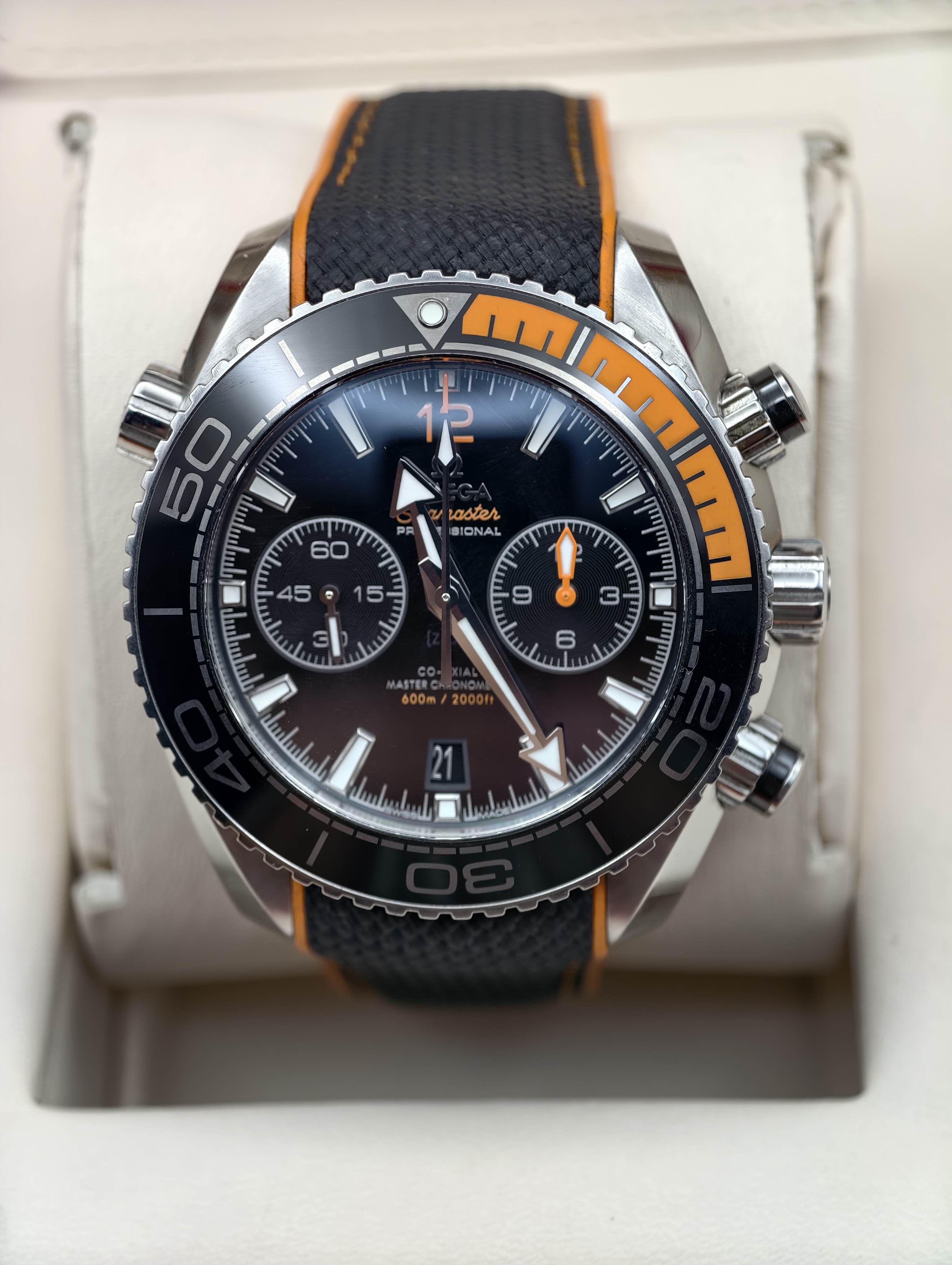 Omega Seamaster Planet Ocean Chronograph 