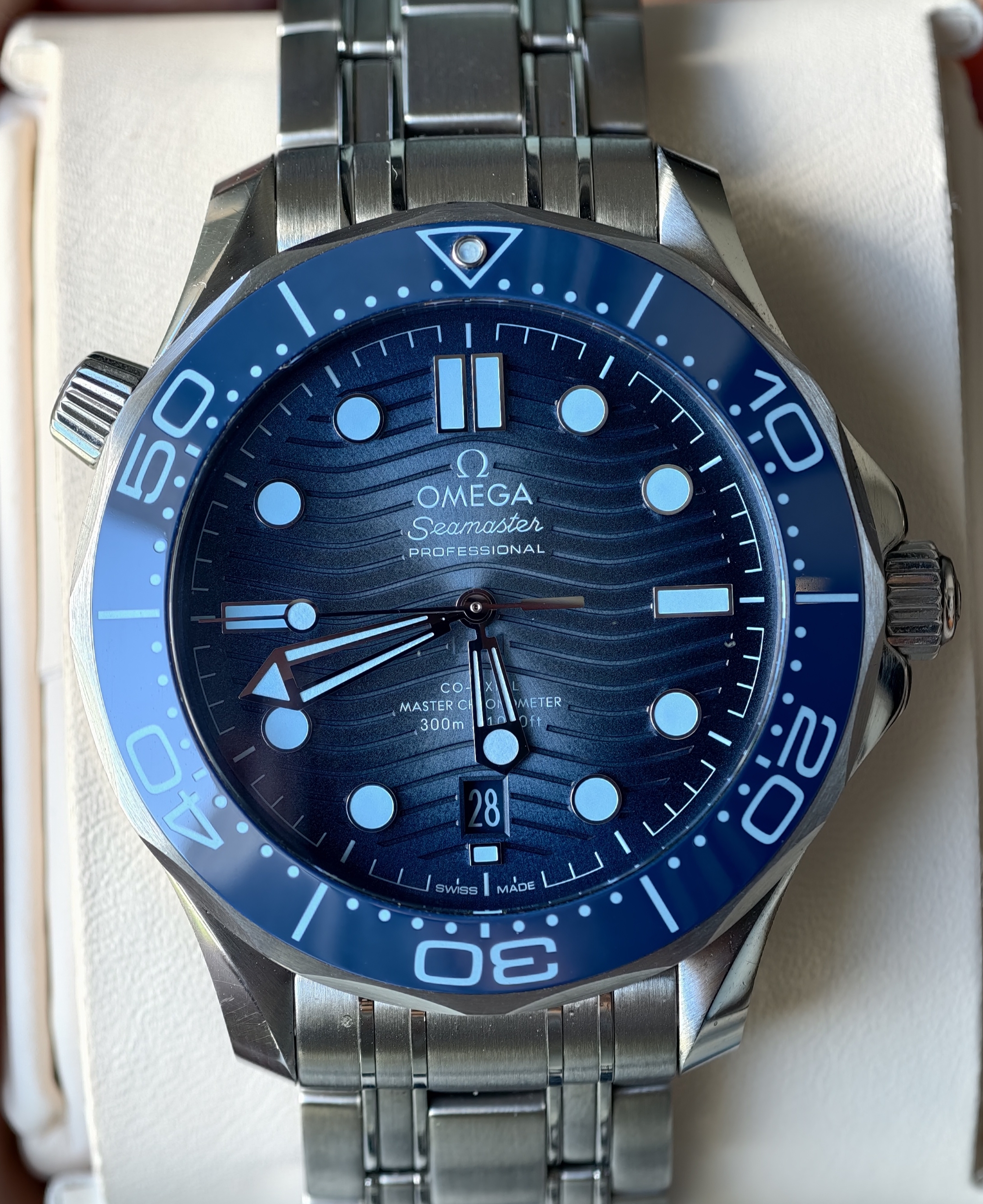 Omega Seamaster 300 Diver Summer Blue