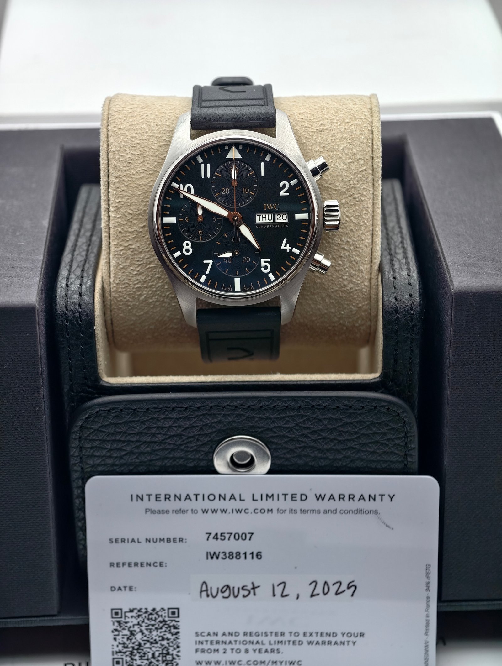 IWC  Pilot 41 Chronografo