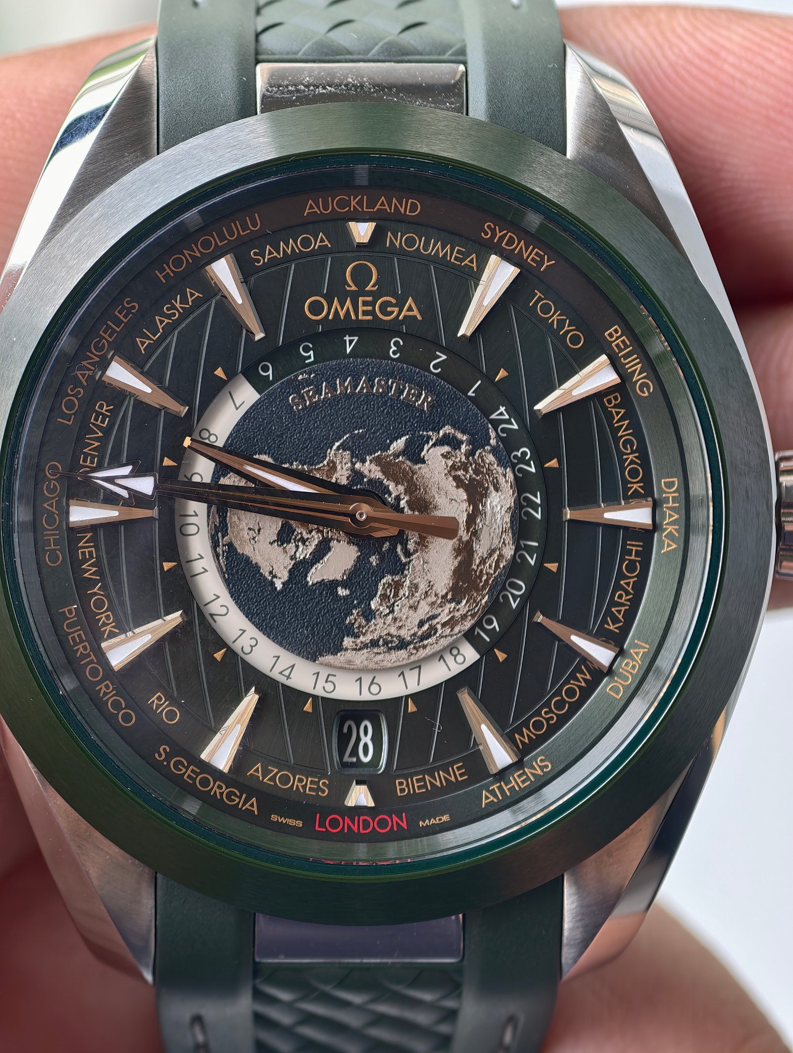 Omega  Aquaterra World Timer
