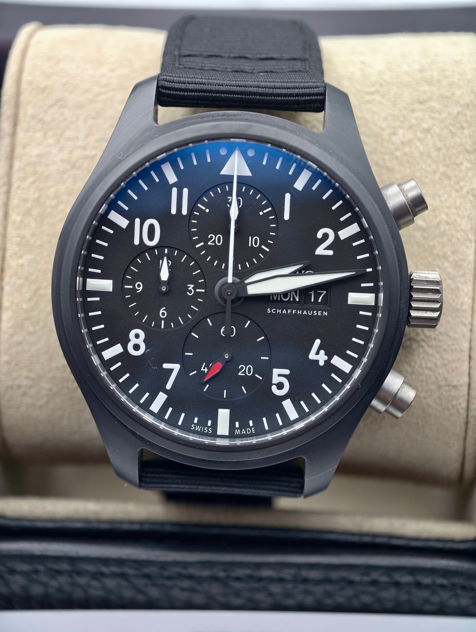 IWC Top Gun Pilot 44mm Chronografo 